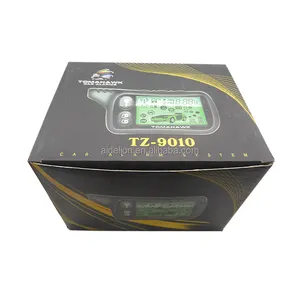 Tomahawk TZ9010 Sistem Alarm Mobil, Sistem Alarm Mobil Dua Arah dengan Starter Mesin dan Alarm Mobil Lcd, Kualitas Tinggi
