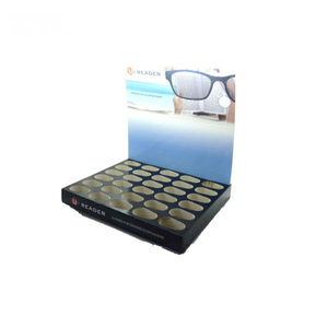 POP Giấy Sóng Bảng Top Hiển Thị Tông Countertop Hiển Thị Trường Hợp Đối Với Sunglasses - Product Image 6