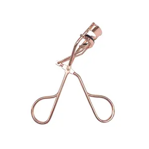 Heated Eyelash Curler Private Label Rose Gold Heated Eyelash Curler Beauty Eyelash Cosmetic Makeup Tools Accessories