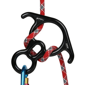 Descensor de Rescate en Forma de 8 XINDA 50kN para Rápel, Aseguramiento y Alpinismo - Product Image 1