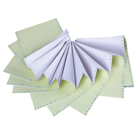 Rollos de papel sin carbón, paquete de papel de 2 partes, para fabricantes, color NCR