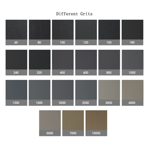 Hot Bán 230*280Mm 996A Không Thấm Nước <span class=keywords><strong>Sanding</strong></span> Tấm Hình Chữ Nhật Giấy Nhám Giấy Cát Cho Công Cụ Mài Mòn Kim Loại Gỗ Đánh Bóng - Product Image 2