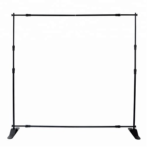 المهنية خلفية حامل شعارات كبيرة أنبوب تلسكوبي للتجارة تظهر و كابينة تصوير خلفية حامل - Product Image 2