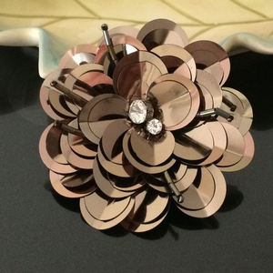 Miếng Vá Hoa Đính Kim Sa Ngọc Trai Làm Theo Yêu Cầu Bán Sỉ - Product Image 2