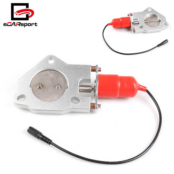 Valvola Scarico Elettrica Auto - Controllo Telecomando, Acciaio Inox, Universale Per Tubo 51mm - Foto 3