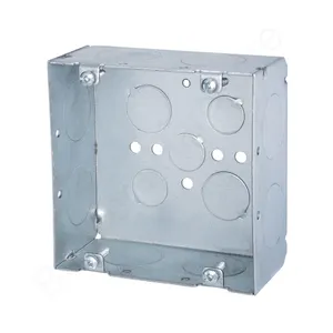 4-11/16 inch Square Electrical Welded Metal Boxes