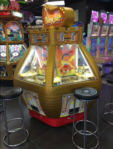 Fortino in Metallo Dorato di Alta Qualità per Giochi Arcade con Gettoniera, Eccellente Giocattolo a Spinta - Product Image 6