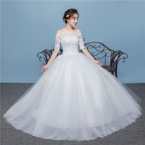 <span class=keywords><strong>Robe</strong></span> de <span class=keywords><strong>mariée</strong></span> de bal promotionnelle à manches longues, robes de <span class=keywords><strong>mariée</strong></span> chinoises bon marché - Product Image 2