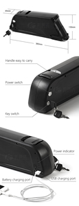 공장 manufacture ebike akku <span class=keywords><strong>lipo</strong></span> batteries 48 볼트 12.8ah lithium <span class=keywords><strong>battery</strong></span> case 와 충전기 - Product Image 4