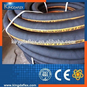 <span class=keywords><strong>rubber</strong></span> flexible flat oil suction and <span class=keywords><strong>discharge</strong></span> <span class=keywords><strong>hose</strong></span> SAE 100R4 - Product Image 1
