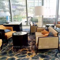 Handmade French Chinese Wool Aubusson Carpet Rug for Restaurant