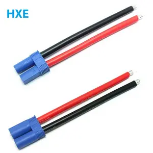 EC5 5.0mm Male Female Banana Connector with 14awg Silicone Wire for RC Hobby Lipo Battery