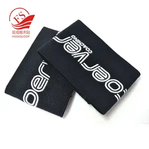 Latest personalised embroidery custom soccer football armband captain with logo