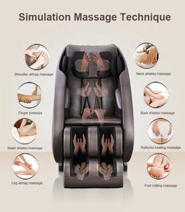 Silla de masaje de espalda para la salud, Sillón de masaje corporal de gravedad cero, reclinable, 3D, eléctrico, comercial, 4d - Product Image 6