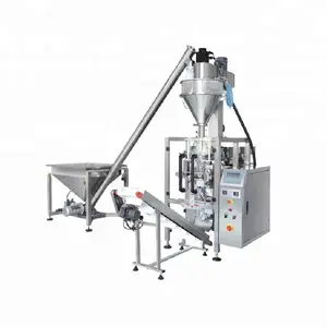 China Supplier Automatic Laundry Detergent Washing Powder Filling Packing Machine with Auger Filler