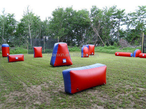Campo de Speedball Inflable Personalizado para Exteriores, Búnkeres de Paintball Inflables Sup Air - Product Image 5
