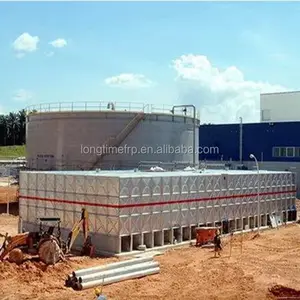 Yükseltilmiş su depolama tankı/çelik çerçeve su kulesi/galvanizli çelik su tankı