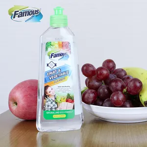 有名な食器洗い洗剤果物と野菜のクリーナー液体454ml