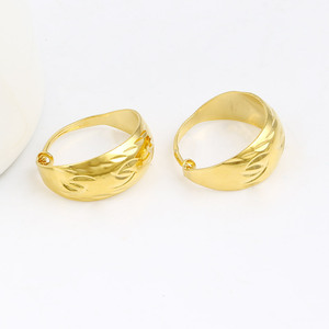 Xuping bijoux femmes Or Plaqué Boucles D'oreilles Bijoux Fantaisie Populaire à Dubaï, bijoux vietnam - Product Image 5