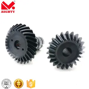 Straight Bevel Gear M5 with Usual Axles Type A Ratio 1:4