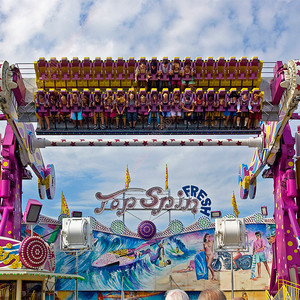 Attrazione Personalizzata Magic Moon Ride per Parchi Divertimento, Emozionante Giostra Rotante Top Spin - Product Image 2