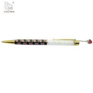 TTX-Bolígrafo De Metal personalizado de alta calidad, elemento de cristal, juego de regalo <span class=keywords><strong>con</strong></span> caja - Product Image 5