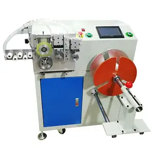 Vertical fast automatic 10mm big wire coil winding machine with metering and twist tie function