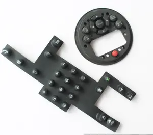 Heat Resistant Silicone Rubber Keypad Conductive Button