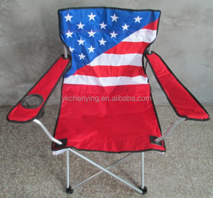 كرسي صيد قابل للطي للاستخدام الخارجي باللون الأسود مع شعار - Product Image 5