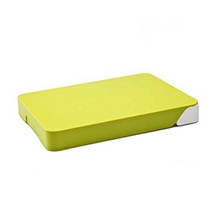 Personalización de fábrica 2 en 1 cocina tipo cajón multifuncional bloque de cortar verduras frutas tabla de cortar de plástico - Product Image 6