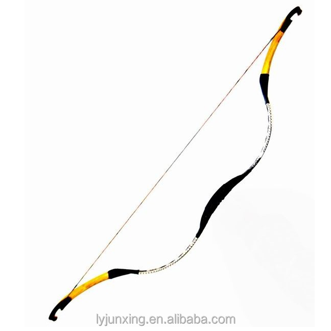 中国伝統弓 JH-KAIYUAN 手作りの狩猟用セット、長さ1.25m