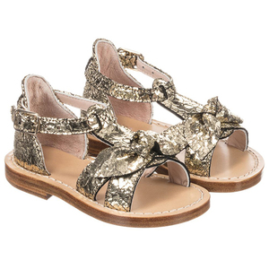 Cina All'ingrosso Ultima Moda Incrinato <span class=keywords><strong>Oro</strong></span> Tomaia In Pelle Scarpe Per Bambini <span class=keywords><strong>Sandali</strong></span> Delle Ragazze - Product Image 1