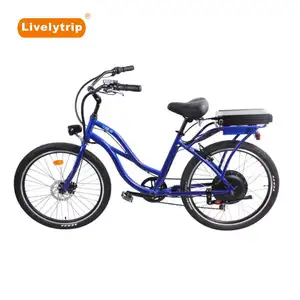 Beach cruiser elektrische fiets/chopper fietsen elektrische/ebike cruiser