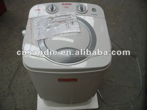 Color blanco impresión de seda logo 4.0 kg semiautomático mini lavadora tina sola - Product Image 3
