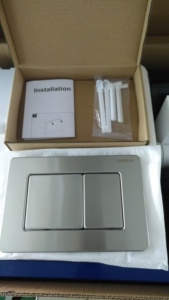 Chất lượng cao thép không gỉ vuông kép tuôn ra tấm và nút cho bể nước ẩn - Product Image 6