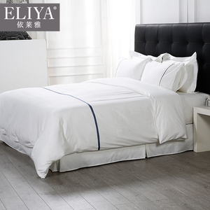 Tùy chỉnh chuyên nghiệp nhãn hiệu riêng khách sạn khăn trải bộ đồ giường sets, mềm hàng nhà bộ đồ giường cotton khách sạn - Product Image 3