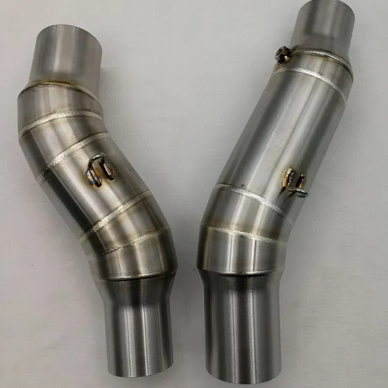 CRAZY OLD MAN motorcycle exhaust muffler modified middle part for KAWASAKI Z1000 exhaust pipe system