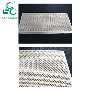 Parrilla de cerámica infrarrojos quemador fuego ladrillo <span class=keywords><strong>cordierita</strong></span> placa de cerámica del panal - Product Image 4