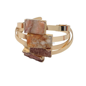 Esterlina encanto natural clear crystal pulsera de moda con el mejor precio al por mayor - Product Image 2