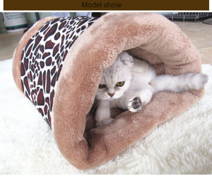 <strong>Double</strong> Use Indoor Cat House Mat Soft Warm Luxury <strong>Dog</strong> Pet Mat Cat Cave <strong>Bed</strong> - Product Image 2