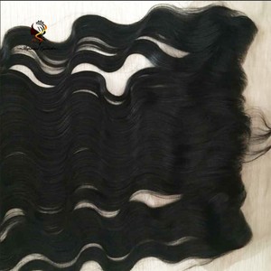 Frontal13x4ลูกไม้สำหรับผู้หญิงผิวดำที่ปิดหูไม่พันกันไม่มีสารเคมี - Product Image 4