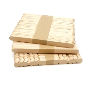 China Customized Wooden Craft Sticks, Large Popsicle Sticks For