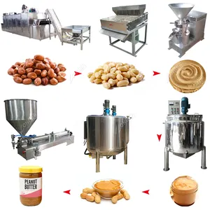 자동 땅콩 버터 처리를 해 퀄리티가 높고 선 땅콩 버터 Production 선 기계
