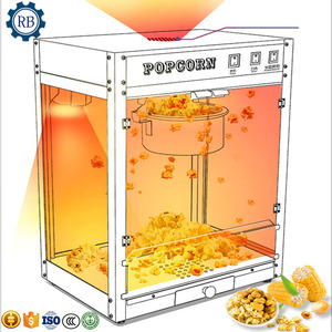 Machine à popcorn automatique miniature à air chaud, à gaz ou électrique, pour la fabrication de caramel sucré et de popcorn <span class=keywords><strong>gourmet</strong></span> - Product Image 6