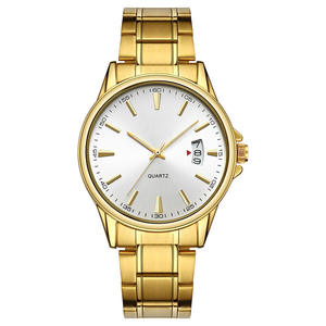 맞춤형 소형 저렴한 순수 명품 남성용 금 손목시계 - Product Image 4