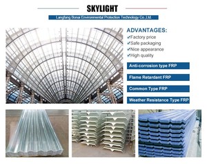 Mờ Sợi Thủy Tinh Lợp Sheets/Trong Suốt <span class=keywords><strong>Frp</strong></span> Tấm/Sóng Sợi Thủy Tinh Mái Tấm - Product Image 5