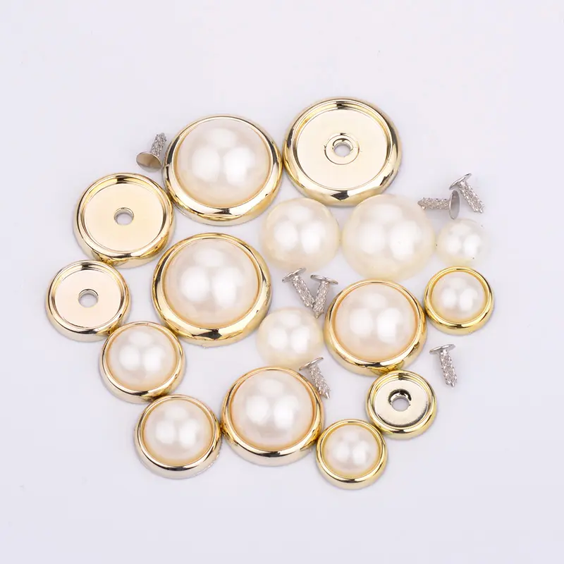 Benfu Pearl Inlay Machine – Hand-Beaded Rivet Fixing Tool, DIY Pearl Rivet Buttons For Hats, Shoes, Clothes, Skirts, With 5 Screw Heads & 2 Pearl Boxes