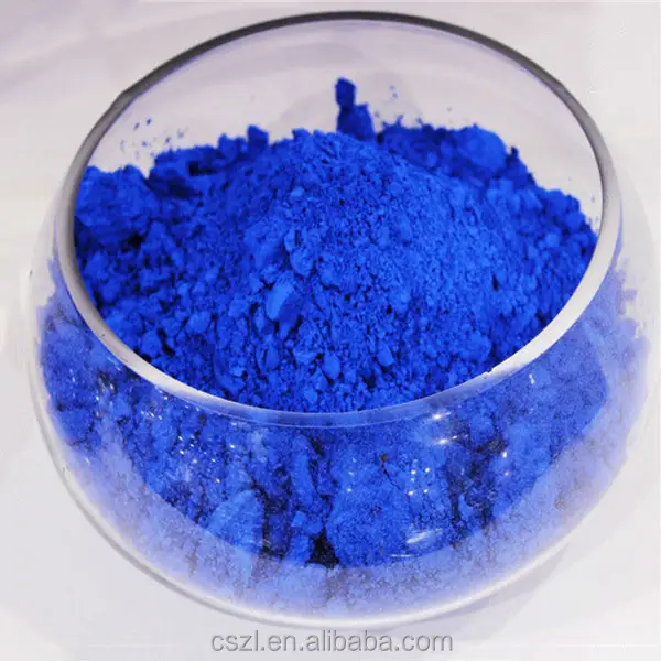 Pigmento de vidro para manchas de vidro, pigmento mosaico de vidro com mancha de cor azul vidro para pintura em cerâmica
