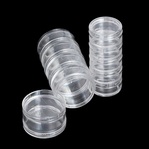 nadeco small stackable opaque storage plastic box mini pp boxes