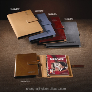 Personnalisé pu militaire recyclé <span class=keywords><strong>papier</strong></span> couverture en cuir exécutif portable - Product Image 5